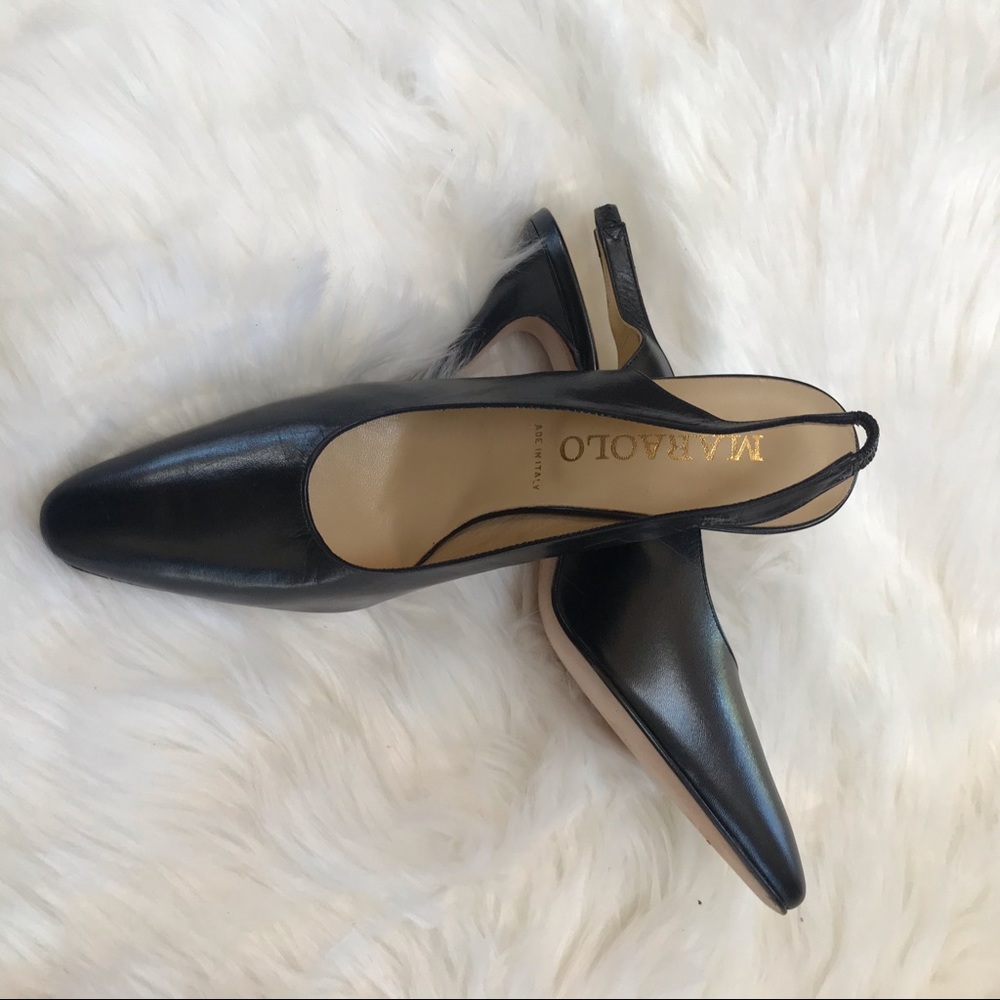 MARAOLO BLACK HEEl SANDALS